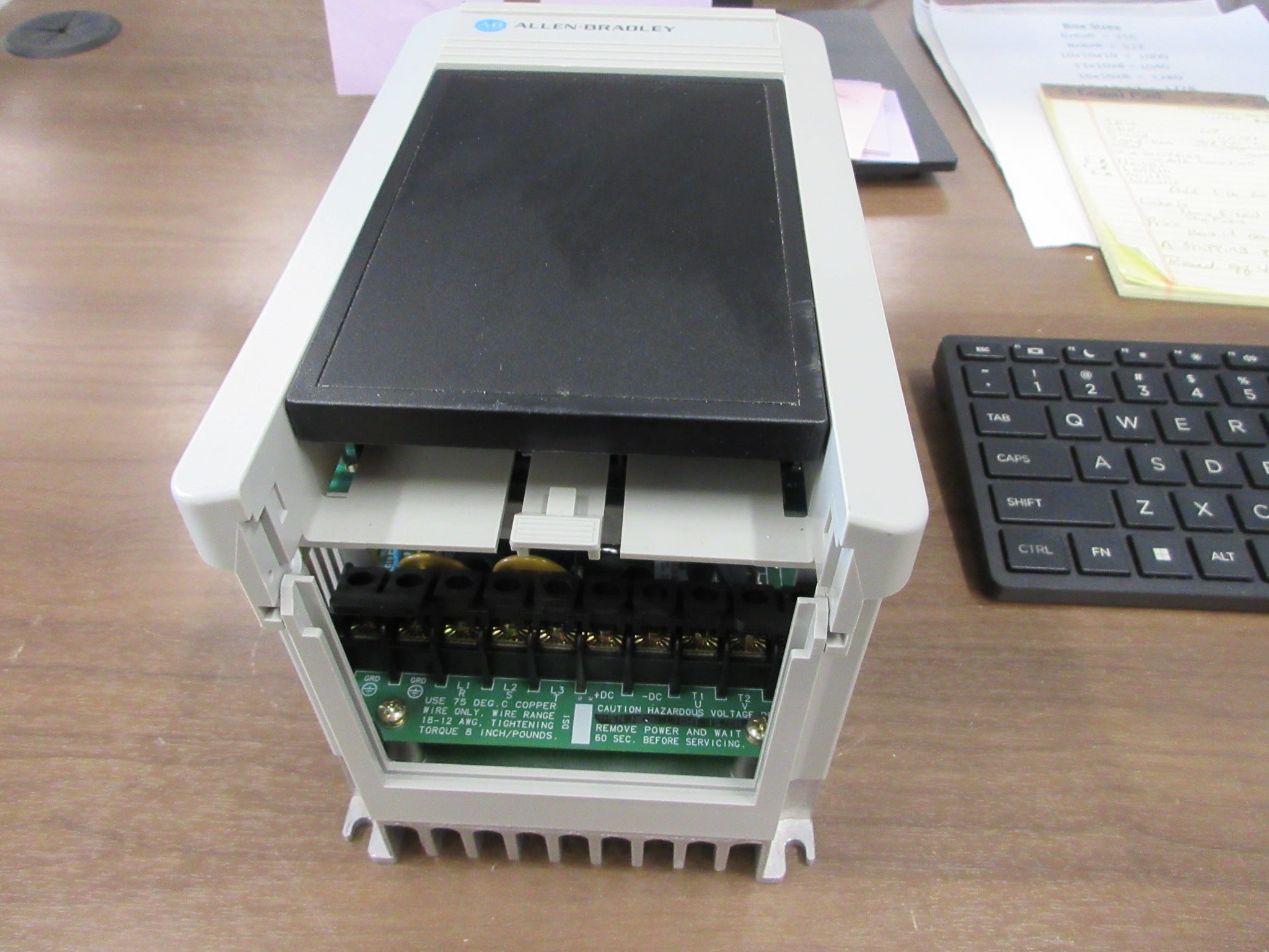 Allen-Bradley AC Drive 1305-AA04A Ser. A 1HP 3Ph  * No Keypad *Used