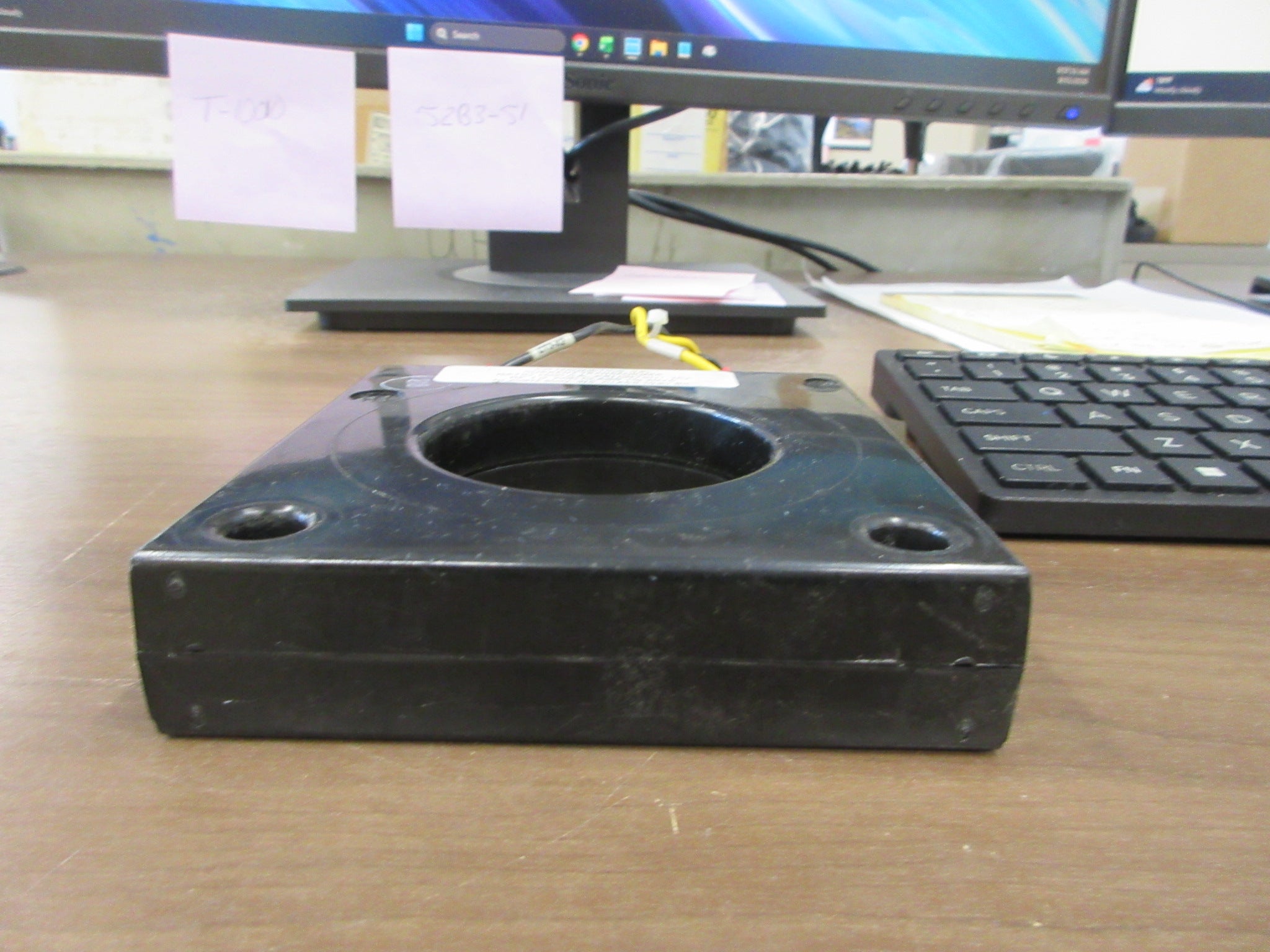 CR Magnetics Current Transformer CR7SHT-152 Ratio 1500:5A 600V 50-400Hz Used