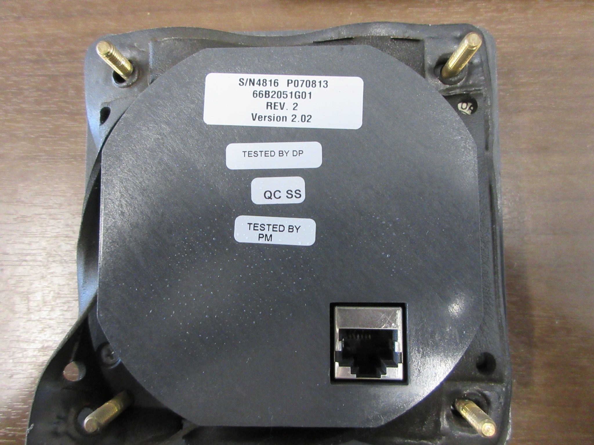 Eaton IQ 200 Display Module 66B20551G01 Rev. 2 Ver. 2.02 Used