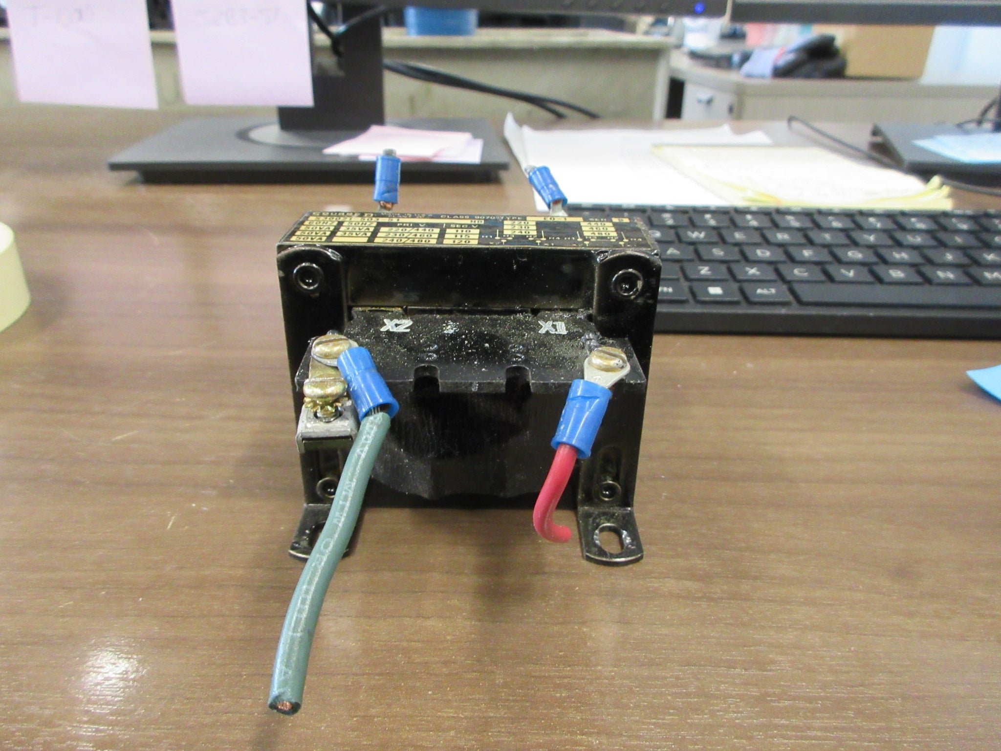 Square D Control Transformer 9070 E0-1 0.050kVA Pri:240/480V Sec:120V Used