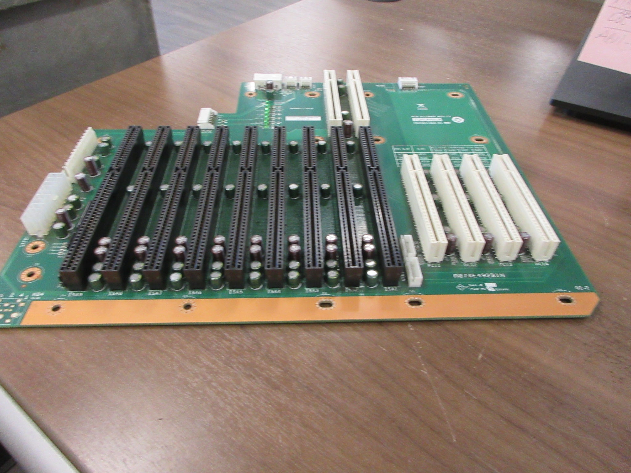 Advantech Barkplane PCA-6113O4R Rev. C2 (7) ISA (4) PCI Slots Used