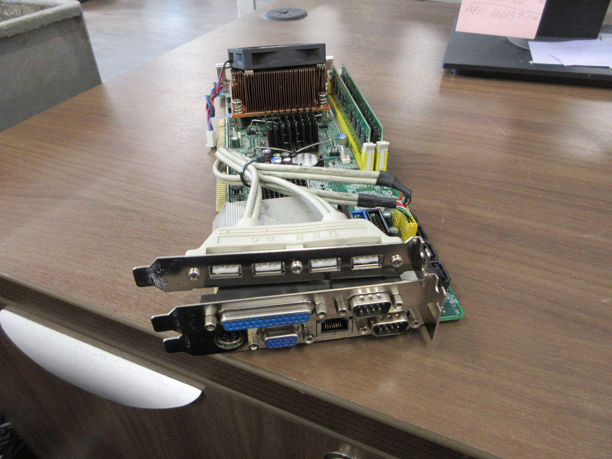 Avantech Industrial Single Board Computer PCA-6010 Rev . A1 Used