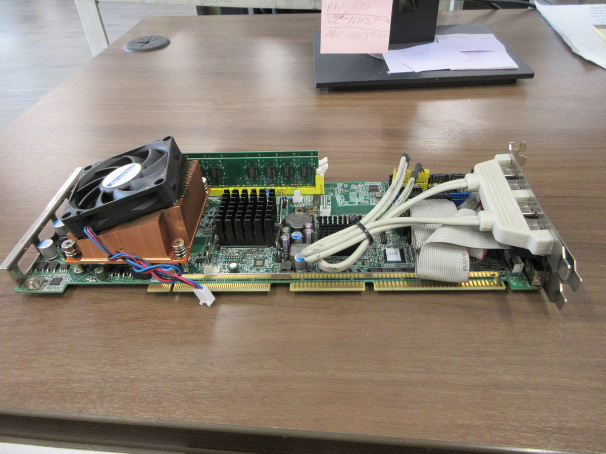 Avantech Industrial Single Board Computer PCA-6010 Rev . A1 Used