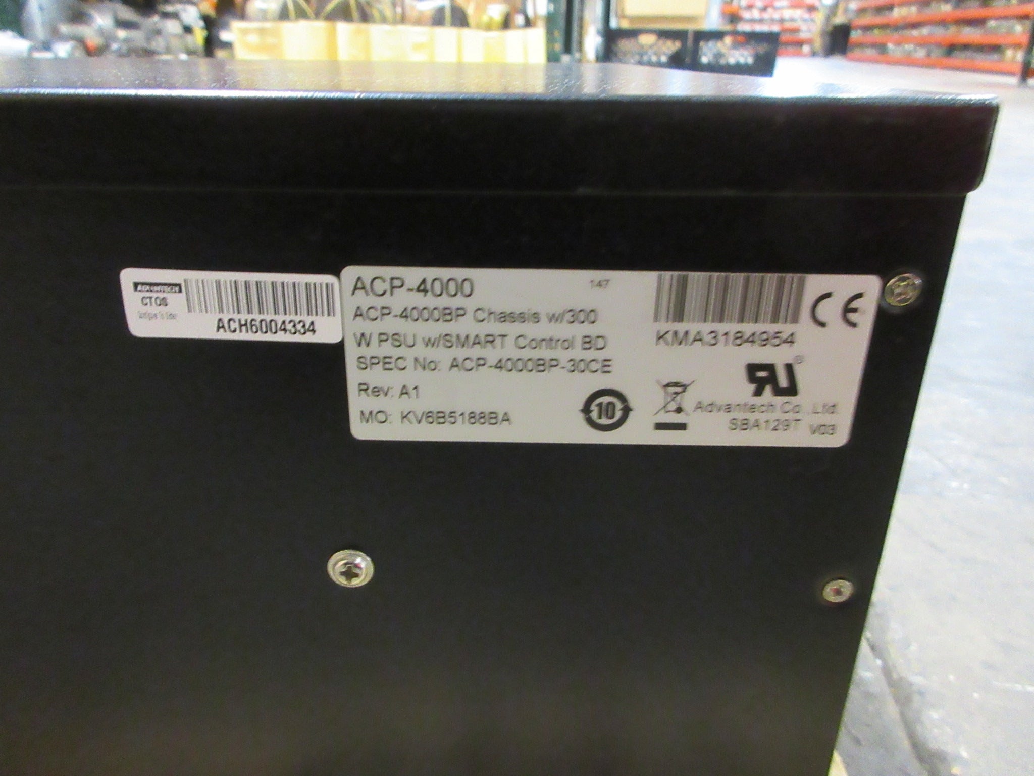 Advantech 4U Rackmount Chassis W/PSU AdvantechRev. A1 300W PSU Used