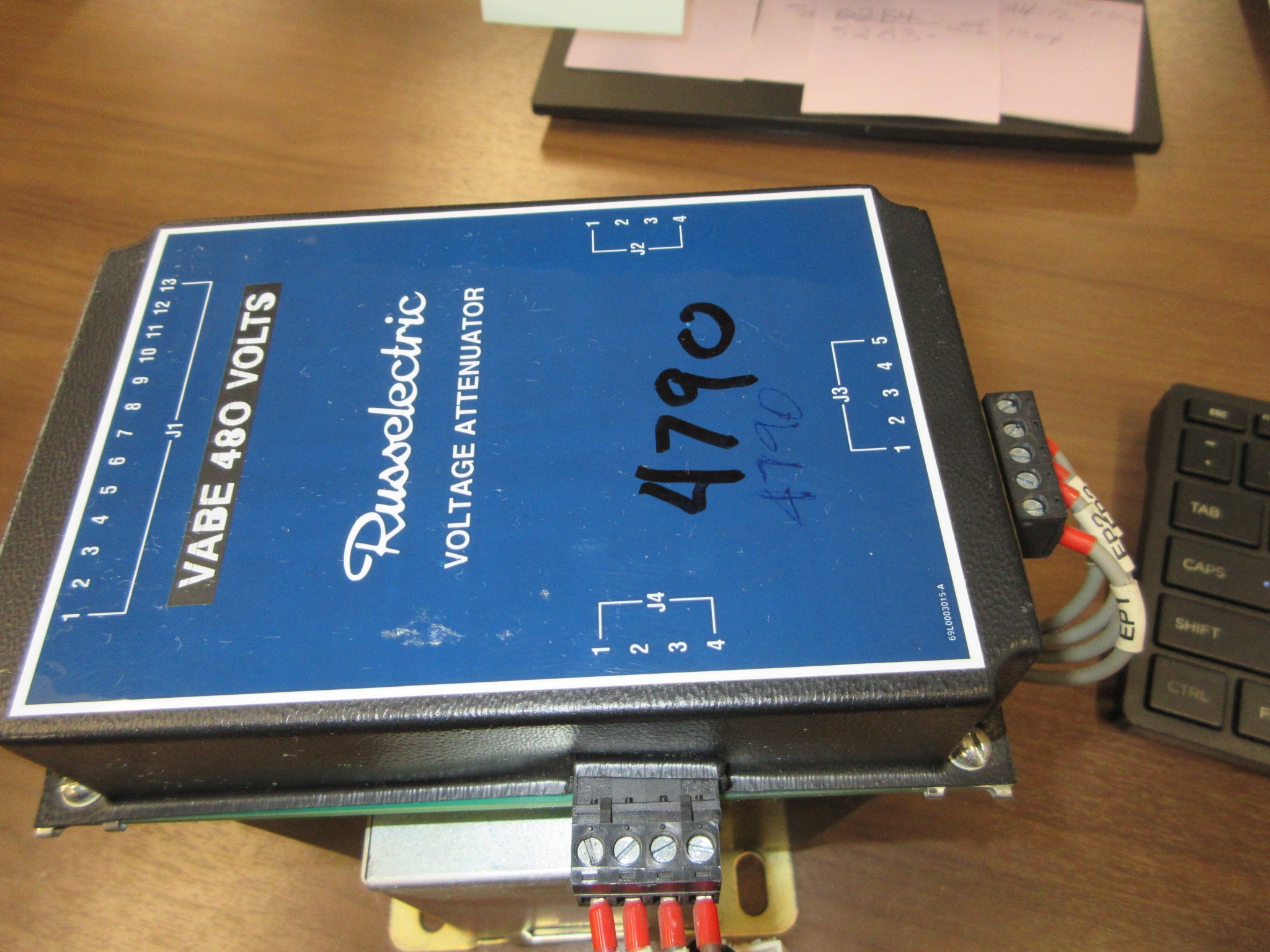 Russelectric Voltage Attenuator 69L0003015-A 480V Used