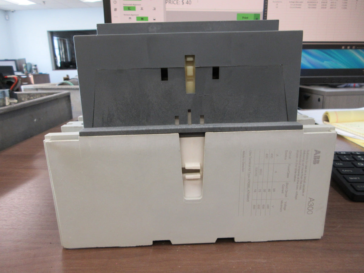 ABB Contactor A300-30 230-240V Coil 400 A 600 V (1) Aux Contact Used