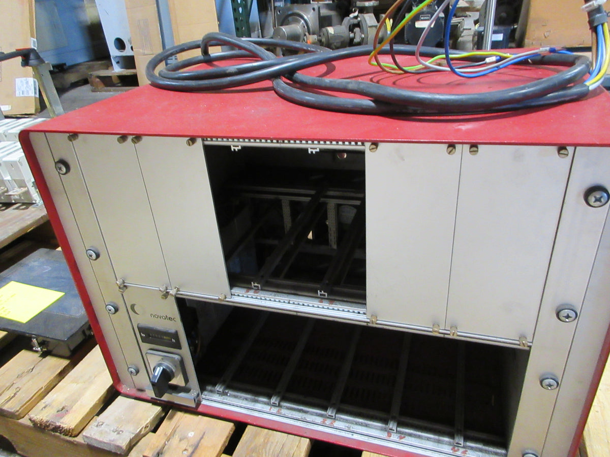 Novatec PLC Enclosure MC600HP 208V 3Ph 10.4A 60Hz Used