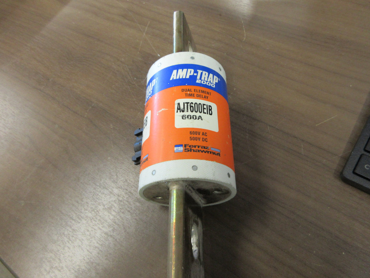 Ferraz Shawmut Amp-Trap 2000 Fuse AJT600EIB 600A 600V Used