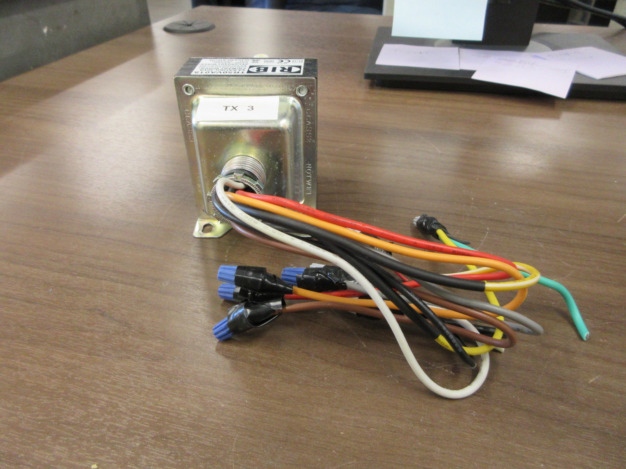 Functional Devices RIB Transformer TR50VA015 50VA Pri: 120-480V Sec: 24V Used