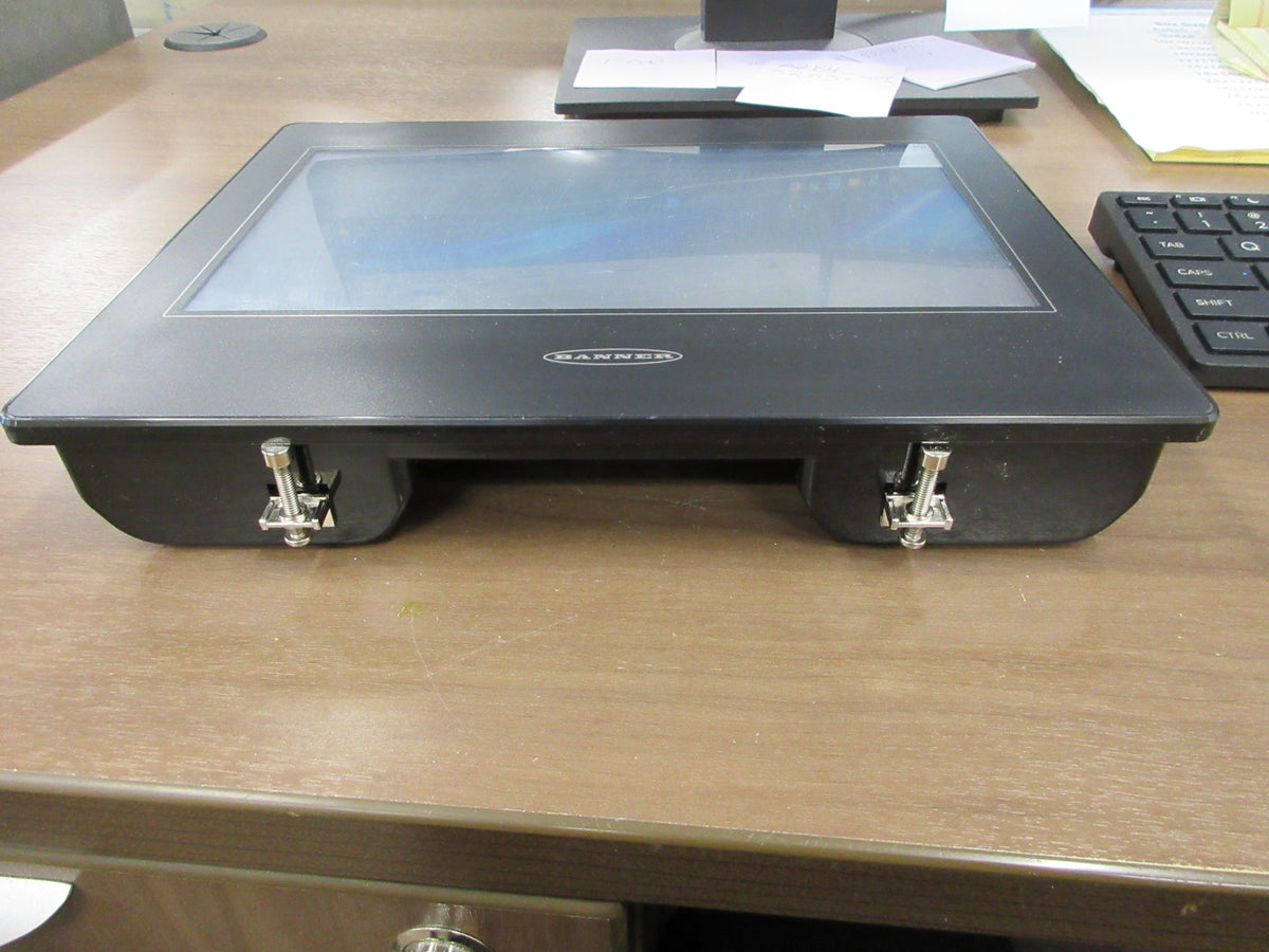 Banner HMI Touch Panel THM101C3E Ver. V1.5-2.1-0SA 24VDC 0.8A Used