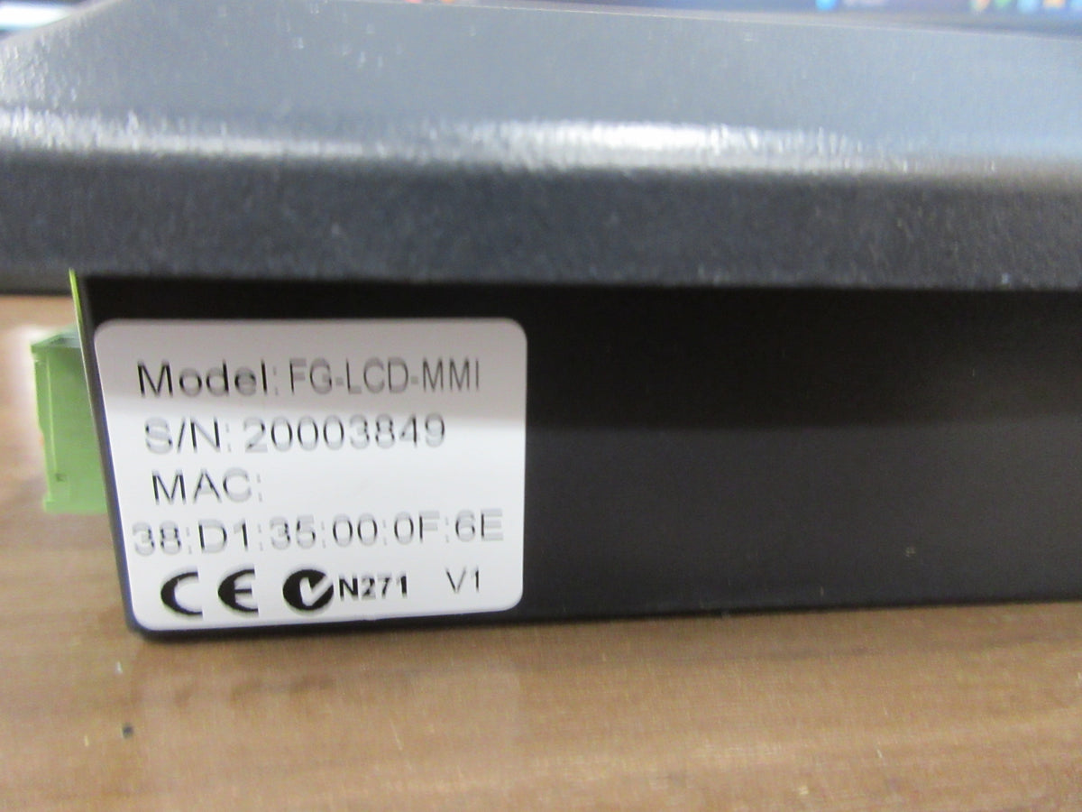EasyIO Operator Interface Panel FG-LCD-MMI 24V AC/DC Used
