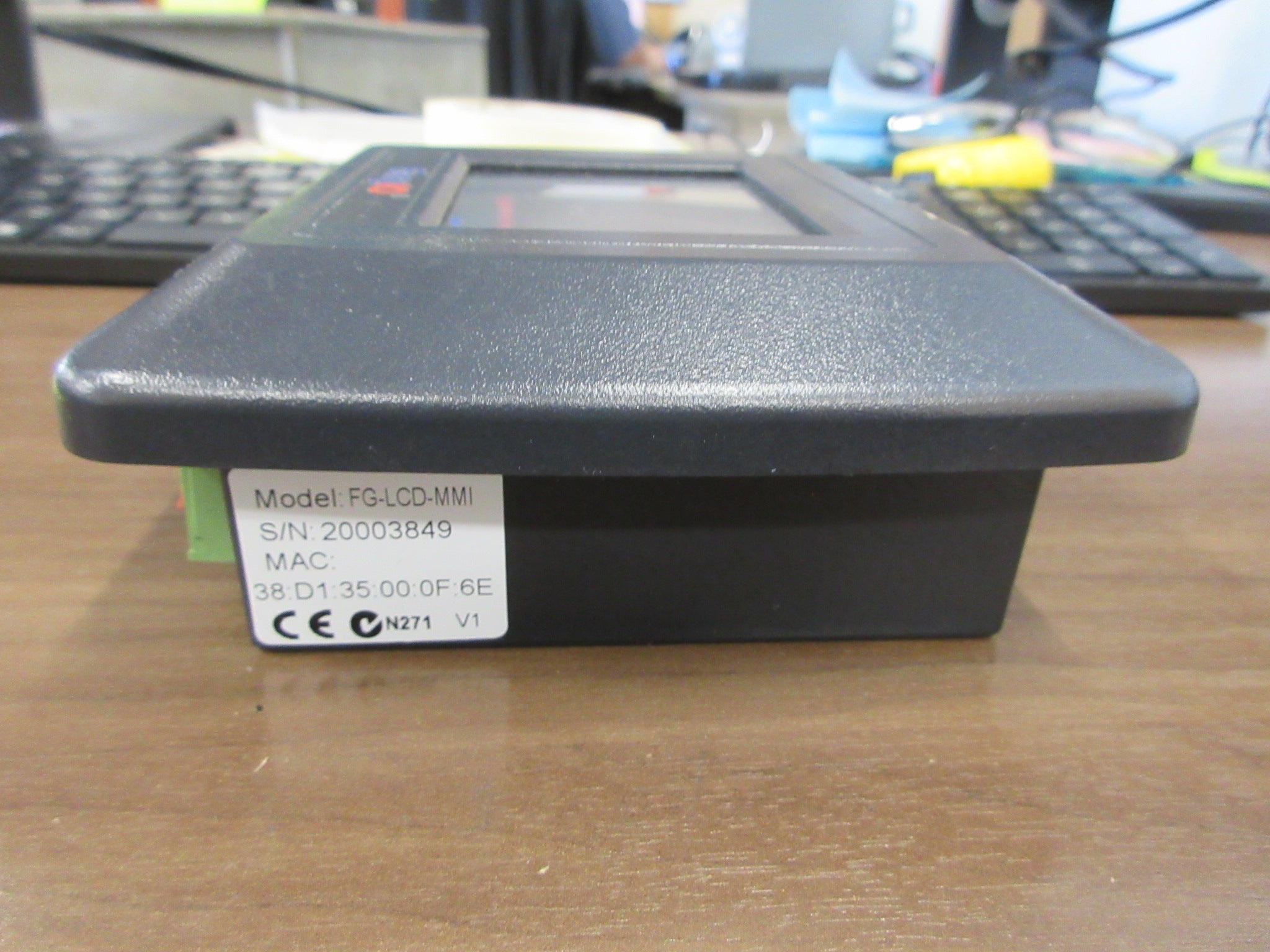 EasyIO Operator Interface Panel FG-LCD-MMI 24V AC/DC Used