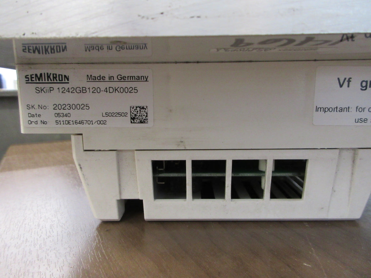 Semikron Skiip Intergrated Intelligent Power Module 124GB120-4DK0025 Used