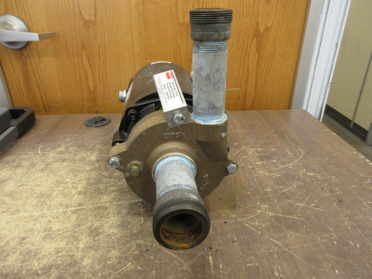 Dayton Bronze Centrifugal Pump 2ZWT3A 1.5 HP 3450 RPM 1.5 GPM Max Used