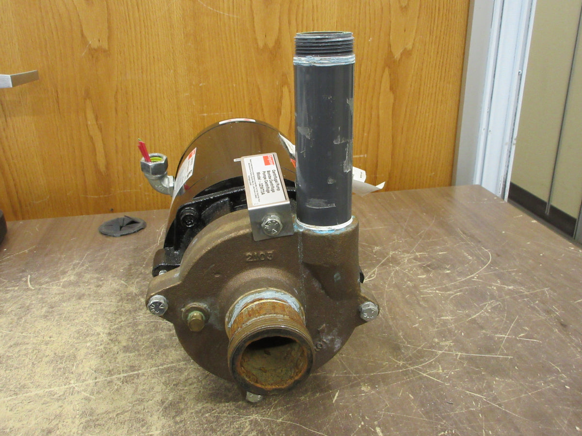 Dayton Bronze Centrifugal Pump 2ZWT3A 1.5 HP 3450 RPM 1.5 GPM Max Used