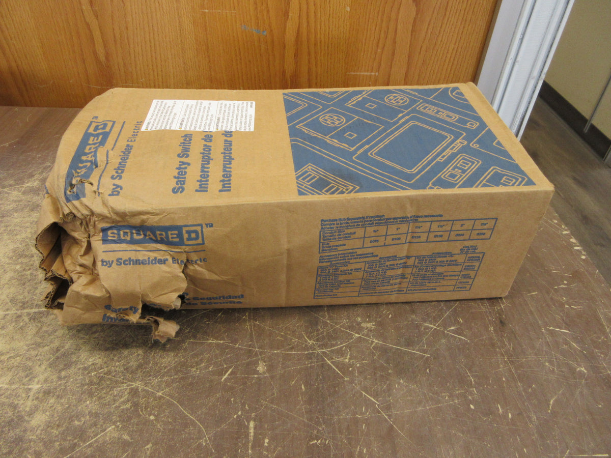 Square D Safety Switch / Disconnect H361N Ser. F052 50A 600V New