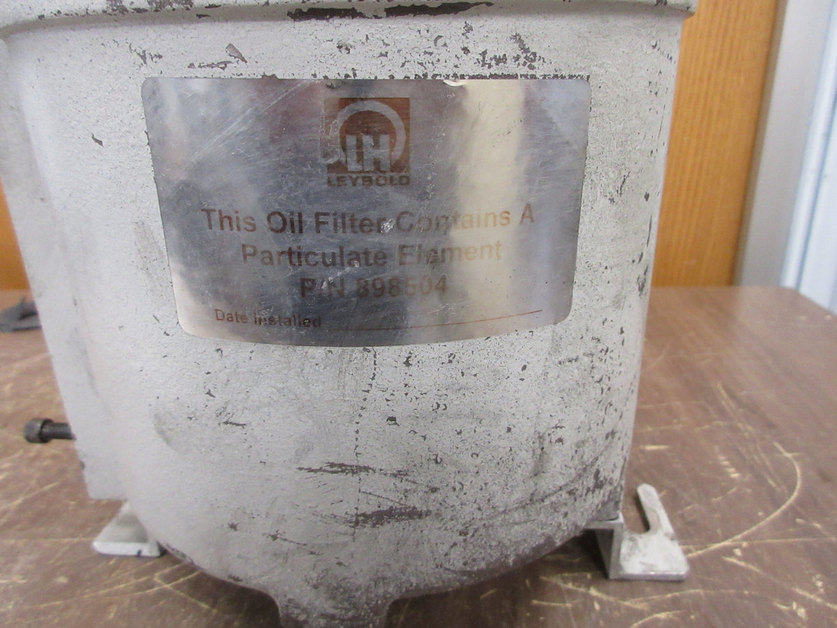 Leybold Oil Filter 898506 Used