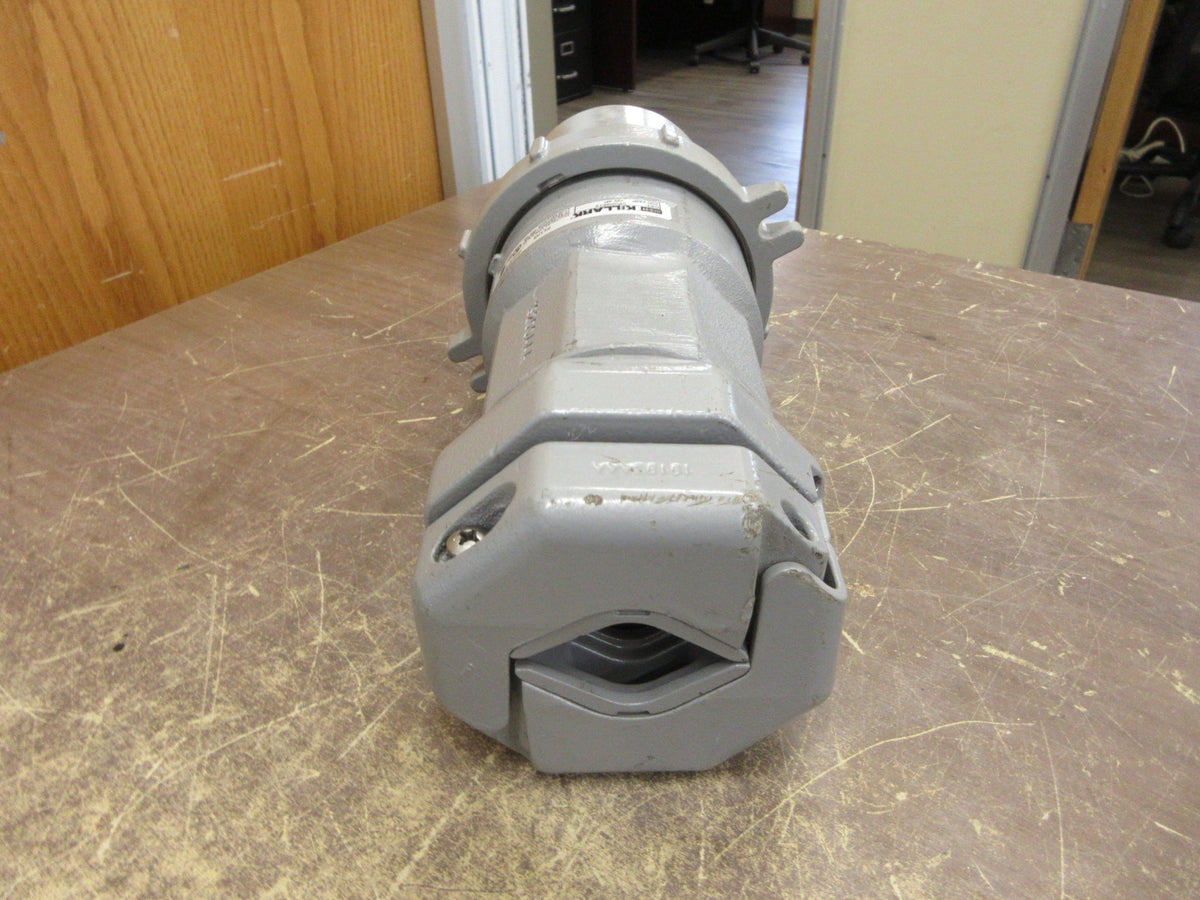 Hubbell Killark Plug VP204513 200A 600V 4W 4P Used
