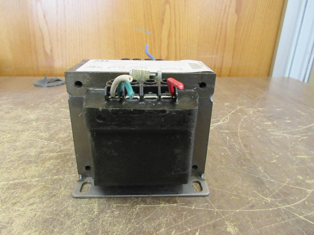 ABB Control Transformer 9T58K0050 0.500KVA Pri: 240/ 480V Sec: 120V 60Hz Used