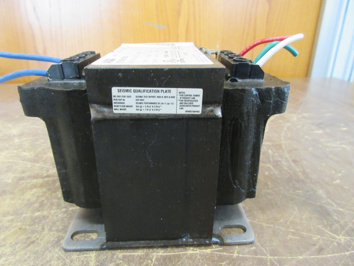 ABB Control Transformer 9T58K0050 0.500KVA Pri: 240/ 480V Sec: 120V 60Hz Used