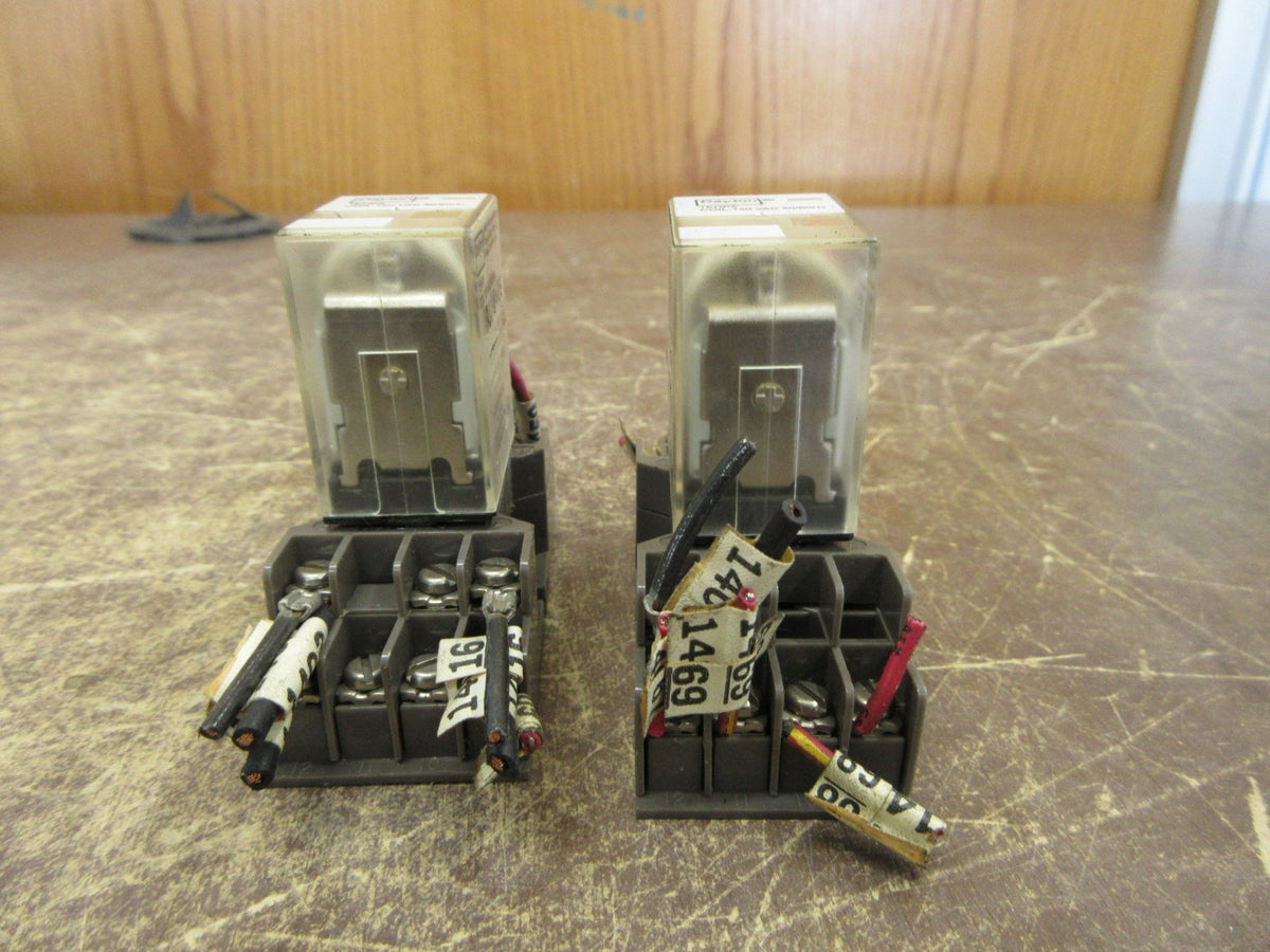 Dayton Relay IEHP5 120V Coil W/ Base * Lot of 2 *Used