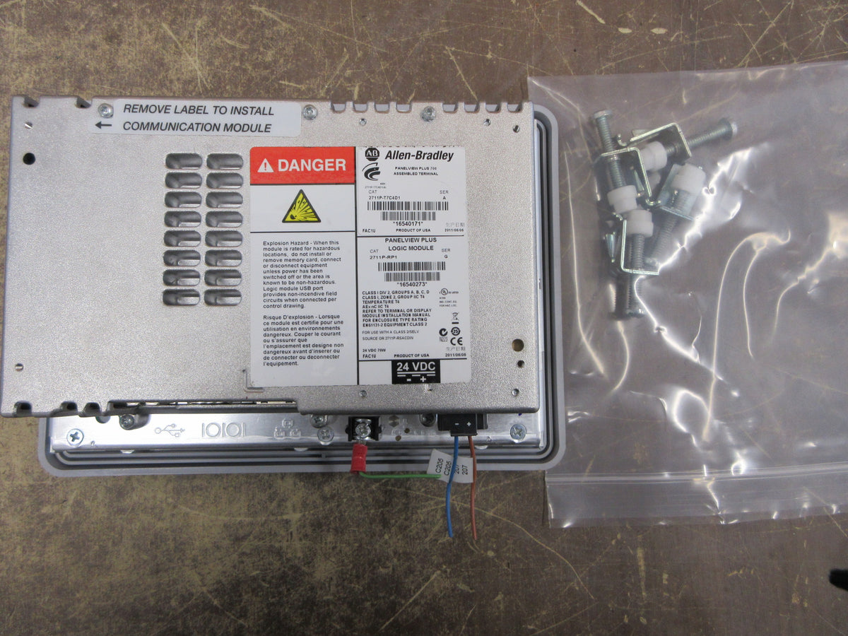 Allen-Bradley PanelView Plus 700 2711P-T7C4D1 Ser. A Used