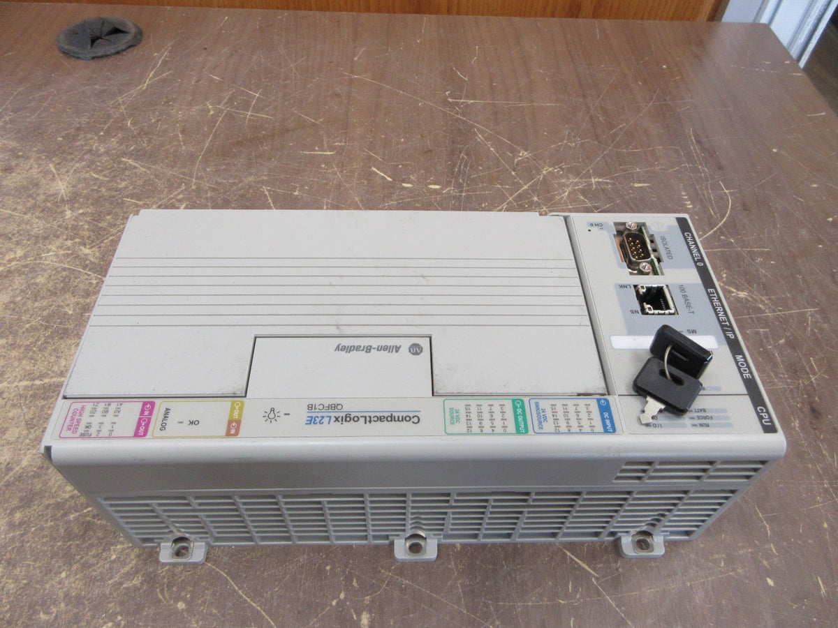Allen-Bradley CompactLogix 5323E Packaged Controller Unit 1769-L23E-QBFC1B Used