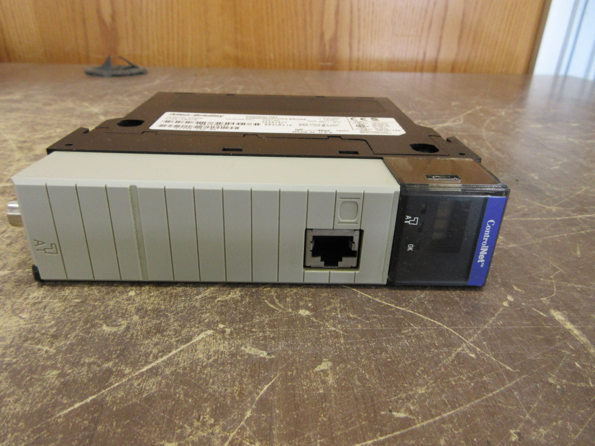 Allen-Bradley Control Net Comm. Bridge Module 1756-CN2 Ser, A F/W.V12.001 Used