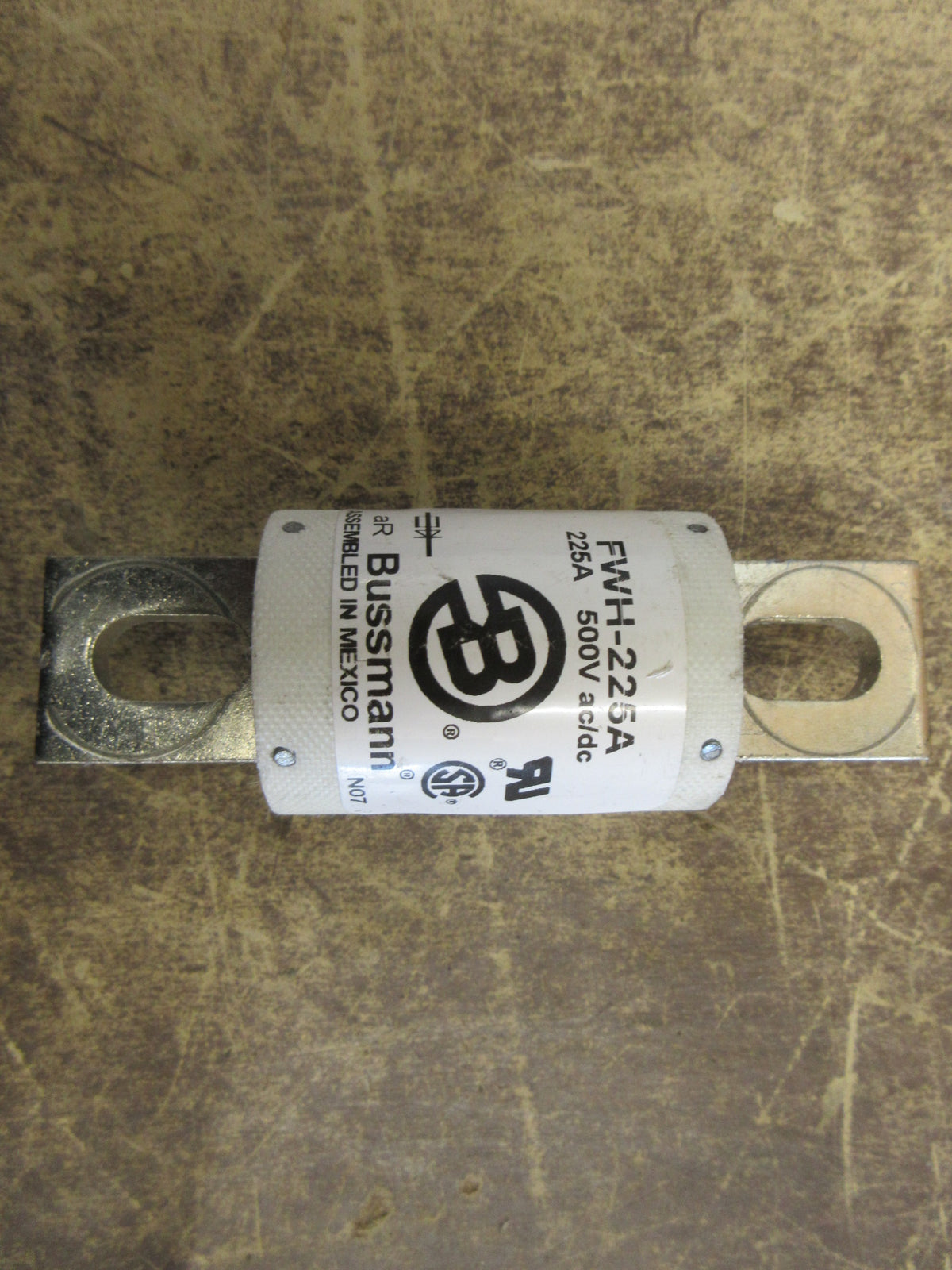 Bussman Fuse FWH-225A 225A 500V Used