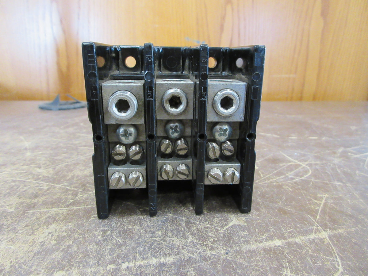 Marathon  Power Distribution Block 1423570 175A 600V 3P Line: 210-14 Used
