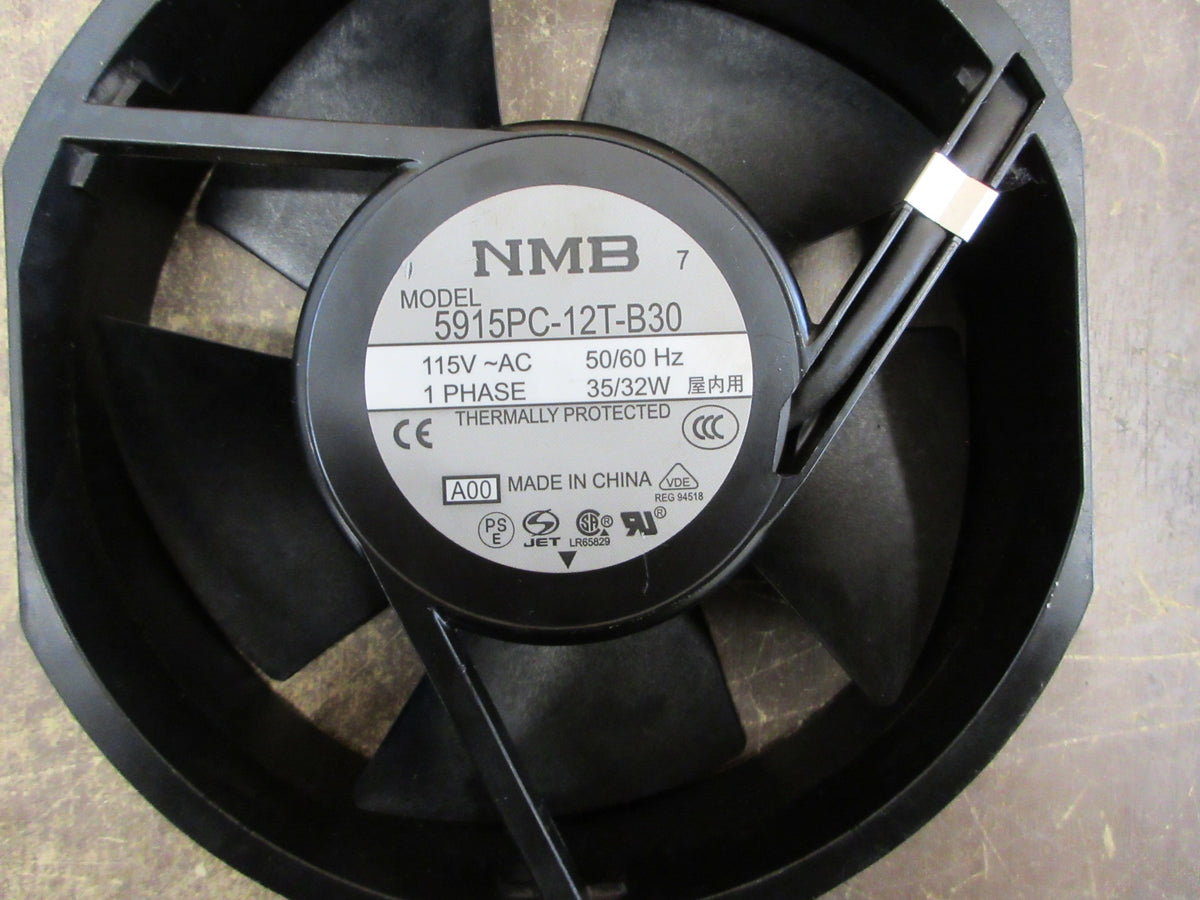 NMB Axial Fan 5915PC-12T-B30 115V 50/60Hz 1Ph 35/32W * No Mounting Screws* Used