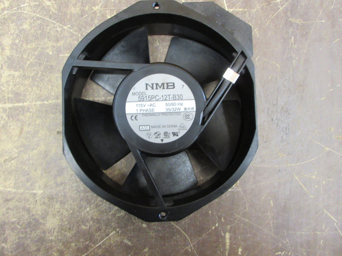 NMB Axial Fan 5915PC-12T-B30 115V 50/60Hz 1Ph 35/32W * No Mounting Screws* Used