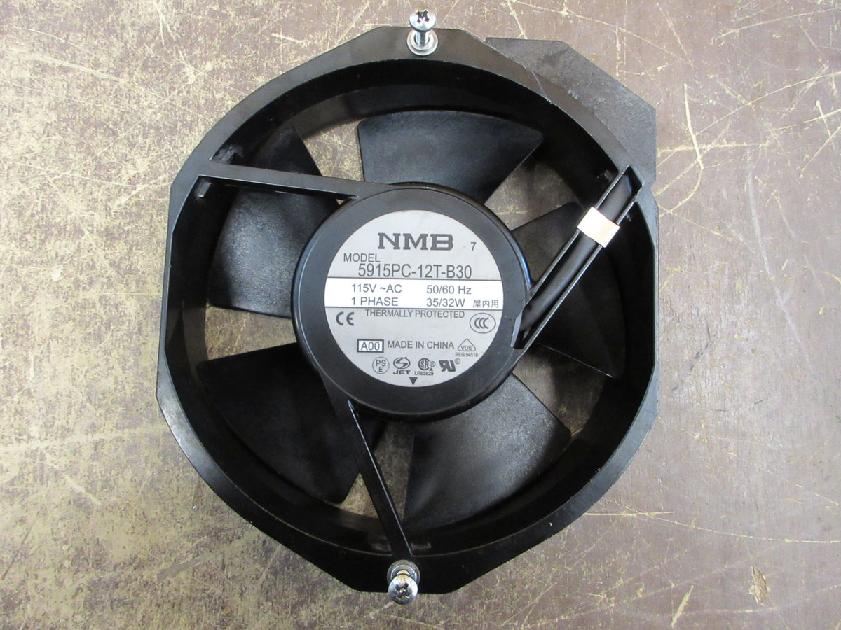 NMB Axial Fan 5915PC-12T-B30 115V 50/60Hz 1Ph 35/32W * No Mounting Nuts * Used