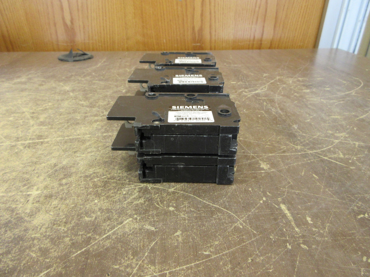 Siemens Type BQ Bolt-On Circuit Breaker BQ2B020 20A 120/240V 2P *Lot of 2* Used