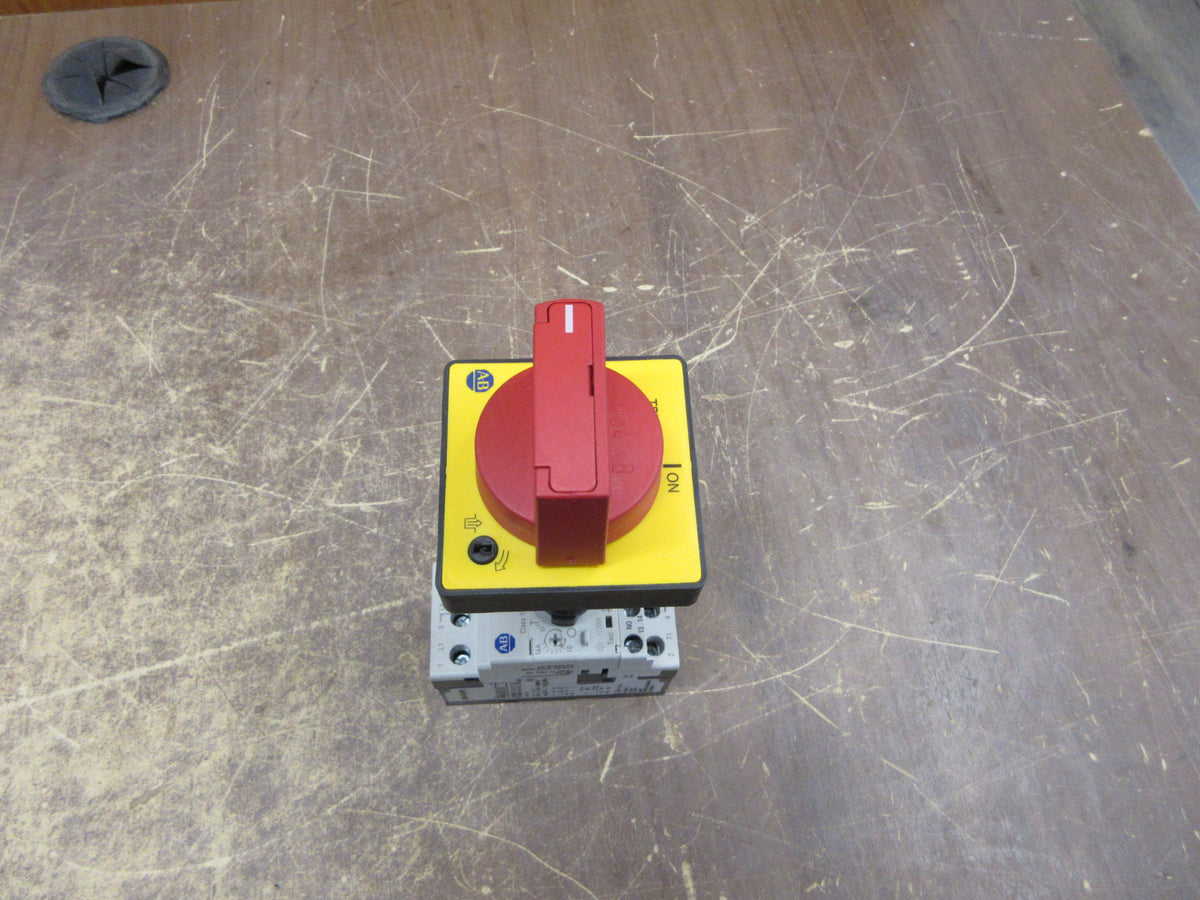 Allen-Bradley Manual Starter 14M-C2E-C16 Ser. C Trip: 10-16A W/Handle Used