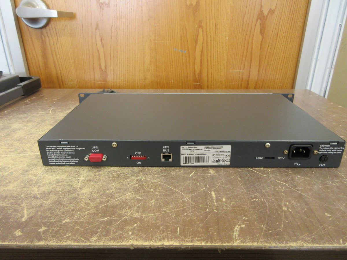 MGE Multislot UPS Management Control Device Extension 5102938400 120/230V Used