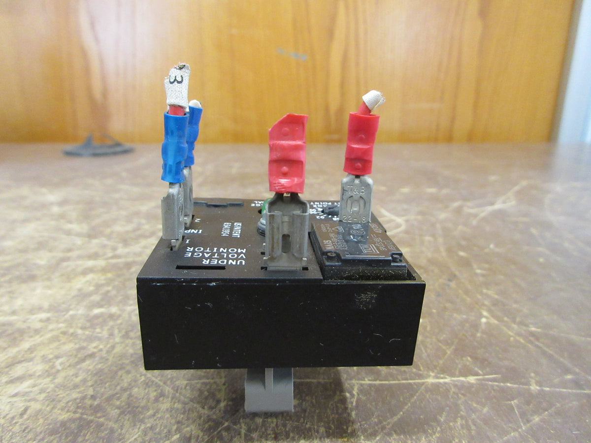 ABB SSAC Voltage Monitor VM4A-4436 120VAC Range: 78-99 VAC Used