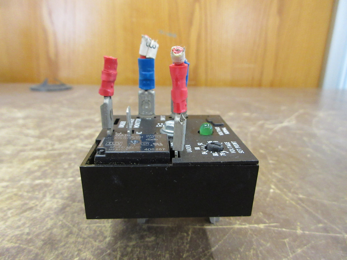 ABB SSAC Voltage Monitor VM4A-4436 120VAC Range: 78-99 VAC Used