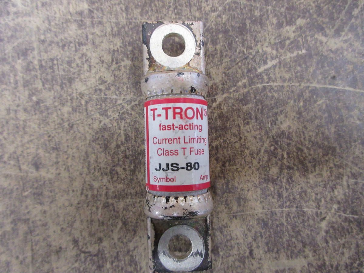 Bussmann T-tron Fuse JJS-80 80A 600V Used