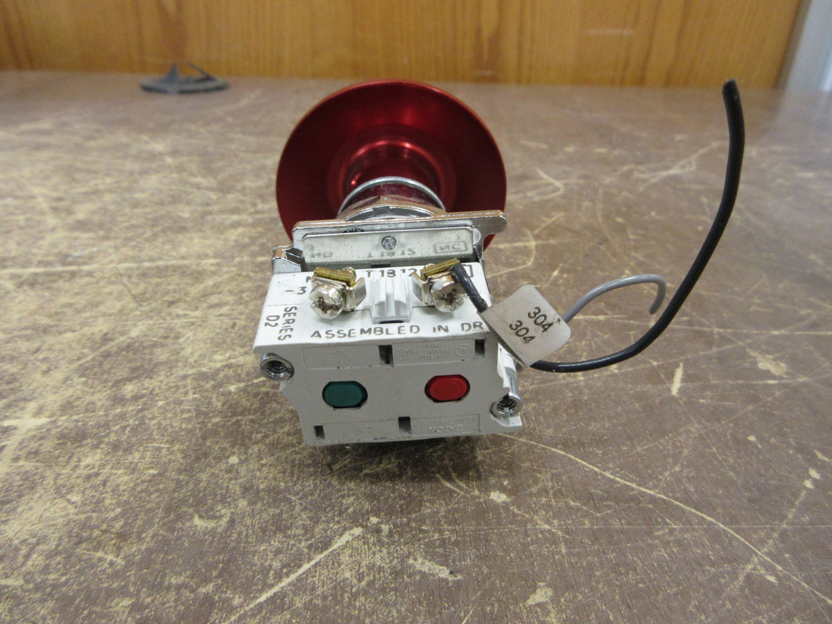 Eaton E-Stop Button T1812 Ser. D2 Used