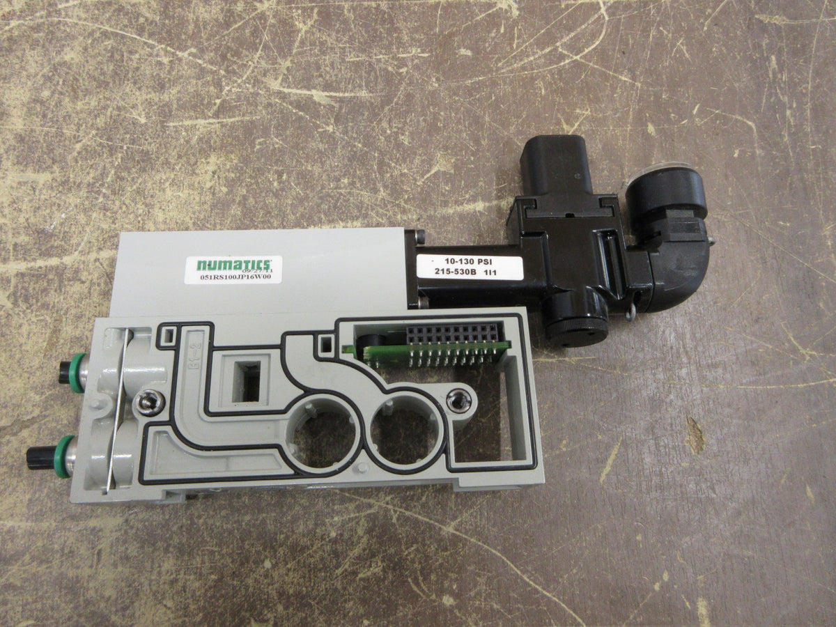Numatics Penumatic Sandwich Regulator 051RS100JP16W00 10-130 PSI Used