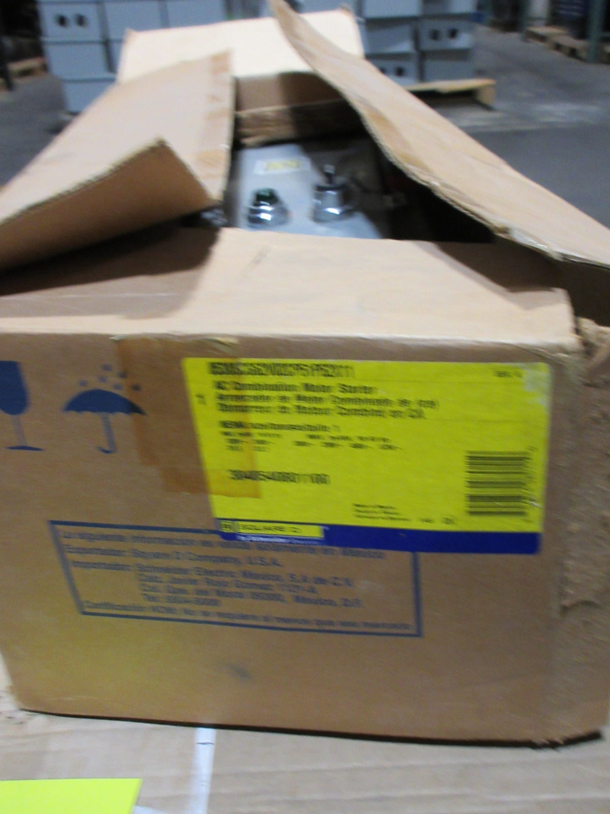 Square D Size 1 Fuse Combination 8538SCG62V02CP51P52X11 Ser. K New Surplus