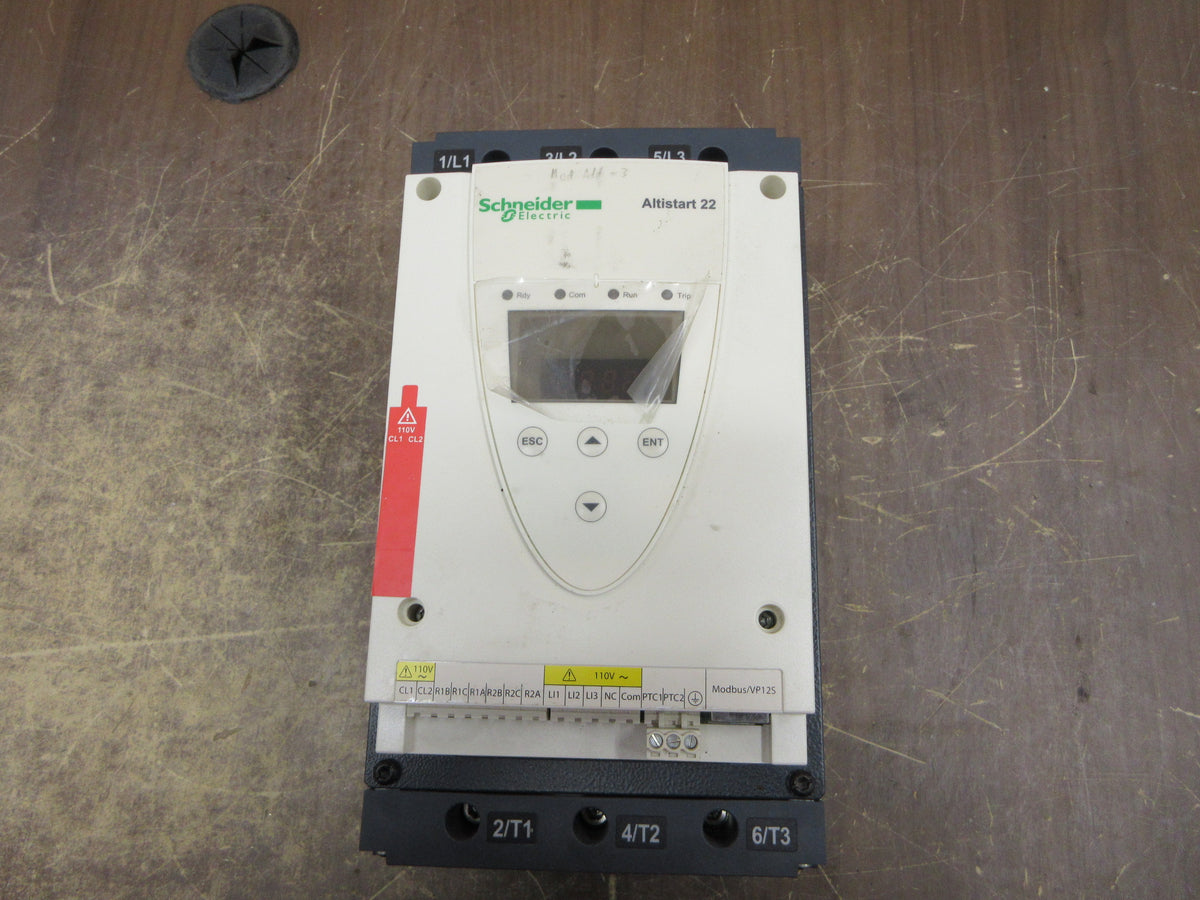 Schneider Electric Altistart 22Soft Start ATS22D75S6U 60Hp 208-600V 3Ph Used