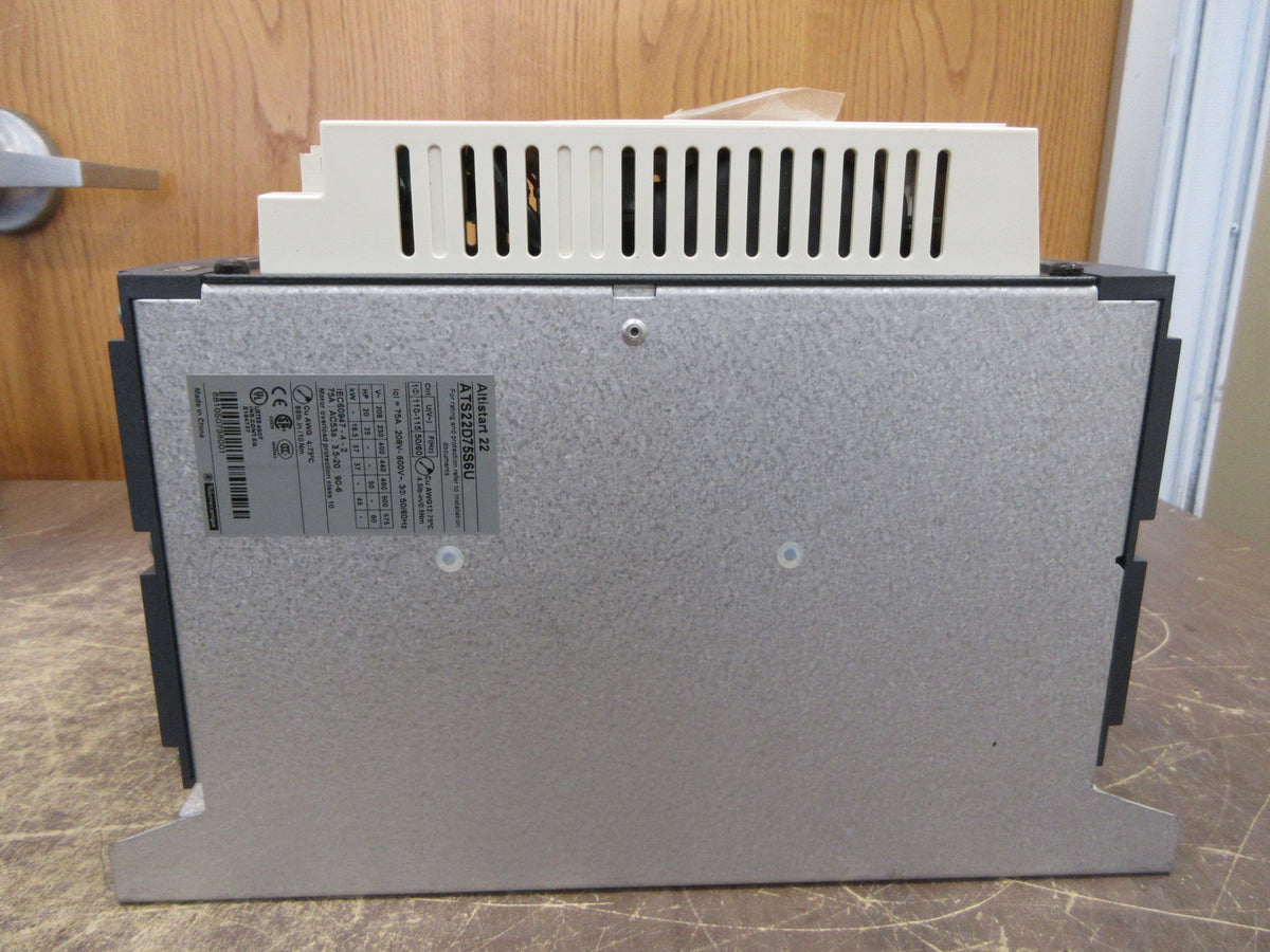 Schneider Electric Altistart 22Soft Start ATS22D75S6U 60Hp 208-600V 3Ph Used