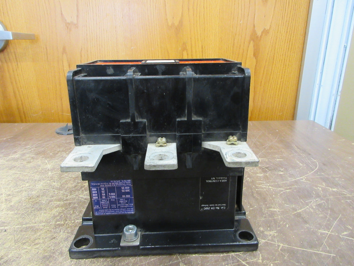 Asea Size 5 Contactor EH 250 120V Coil 270A 600V 3Ph Used