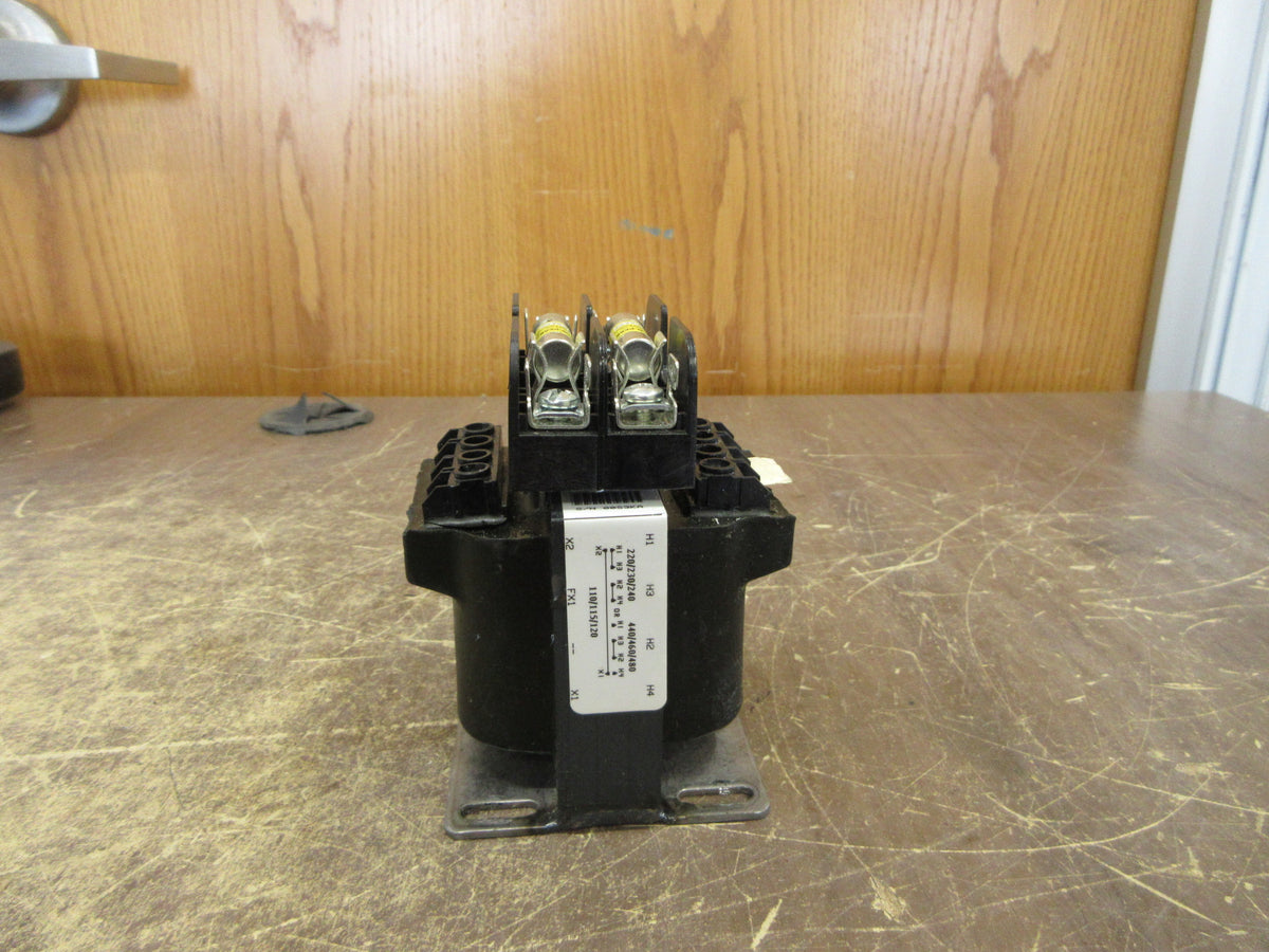 GE Control Transformer 9T58K0044 0.100KVA Pri: 240/480V Sec: 120V 60Hz 1Ph Used