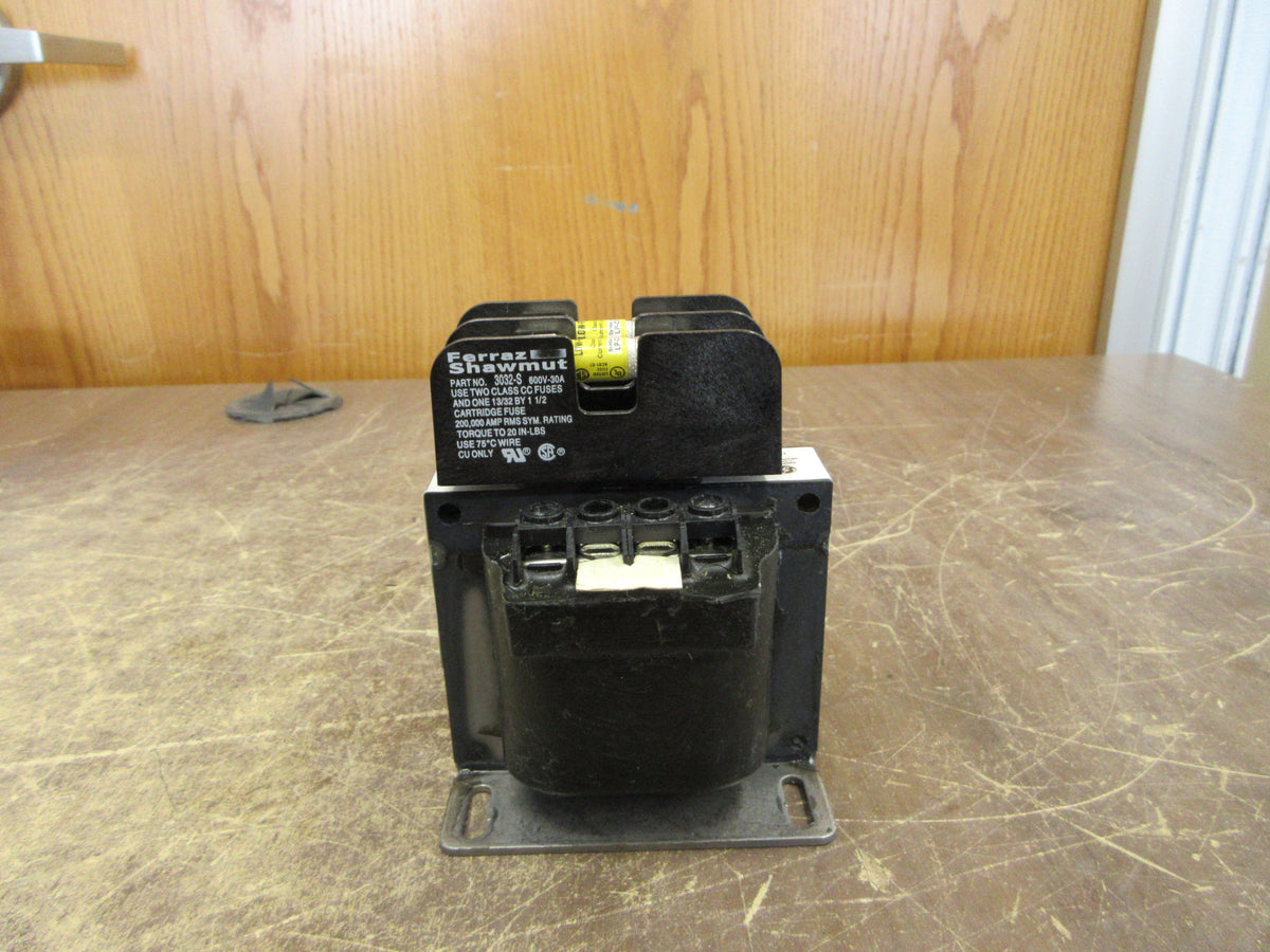 GE Control Transformer 9T58K0044 0.100KVA Pri: 240/480V Sec: 120V 60Hz 1Ph Used