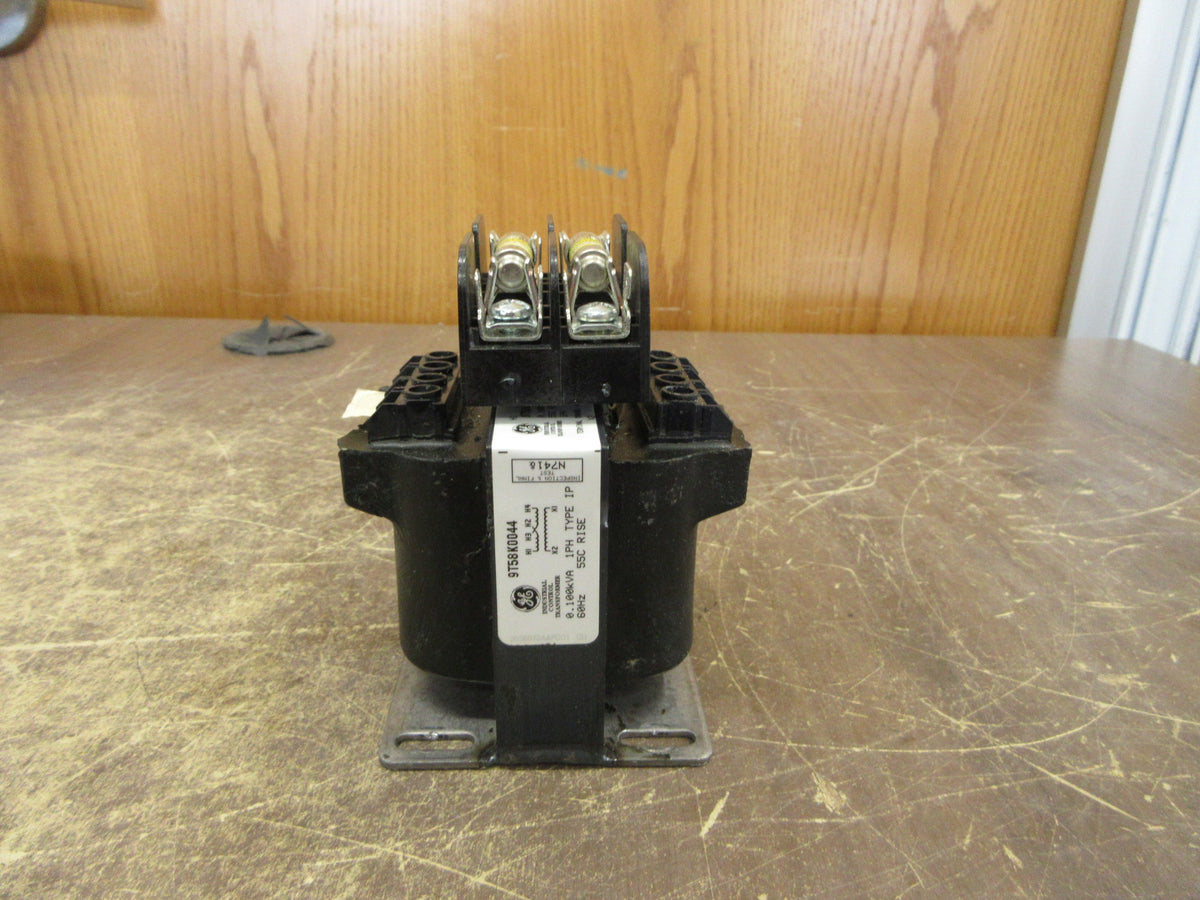 GE Control Transformer 9T58K0044 0.100KVA Pri: 240/480V Sec: 120V 60Hz 1Ph Used
