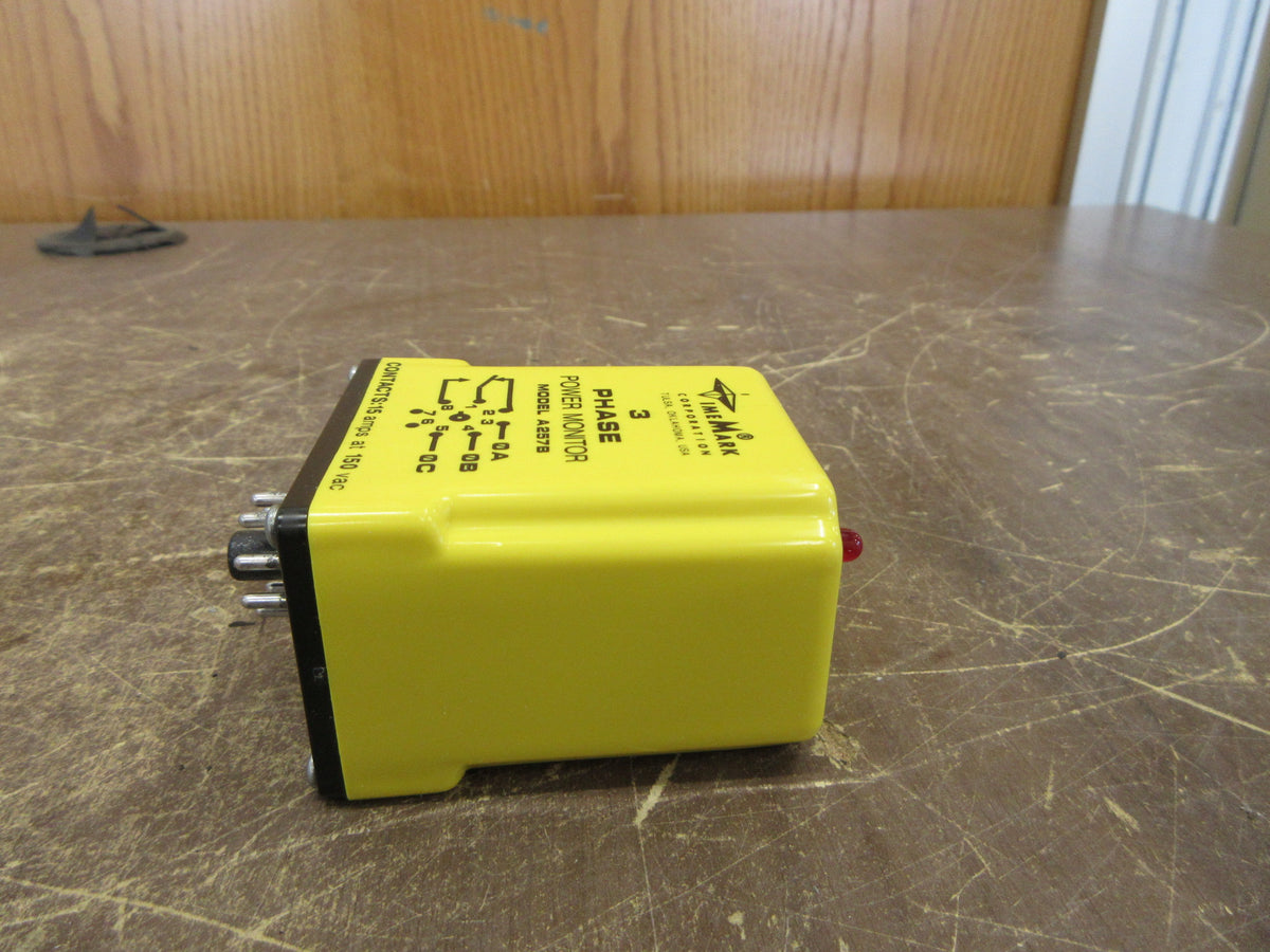 Time Mark A257B 3Ph Power Monitor 98A00445-03 480V New Surplus