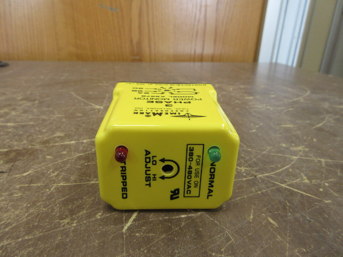 Time Mark A257B 3Ph Power Monitor 98A00445-03 480V New Surplus